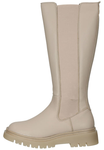 Stiefel Marco Tozzi Stiefel Lederimitat/Textil Ivory