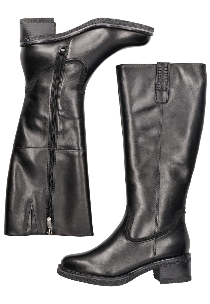 Marco Tozzi Stiefel Nappaleder Schwarz