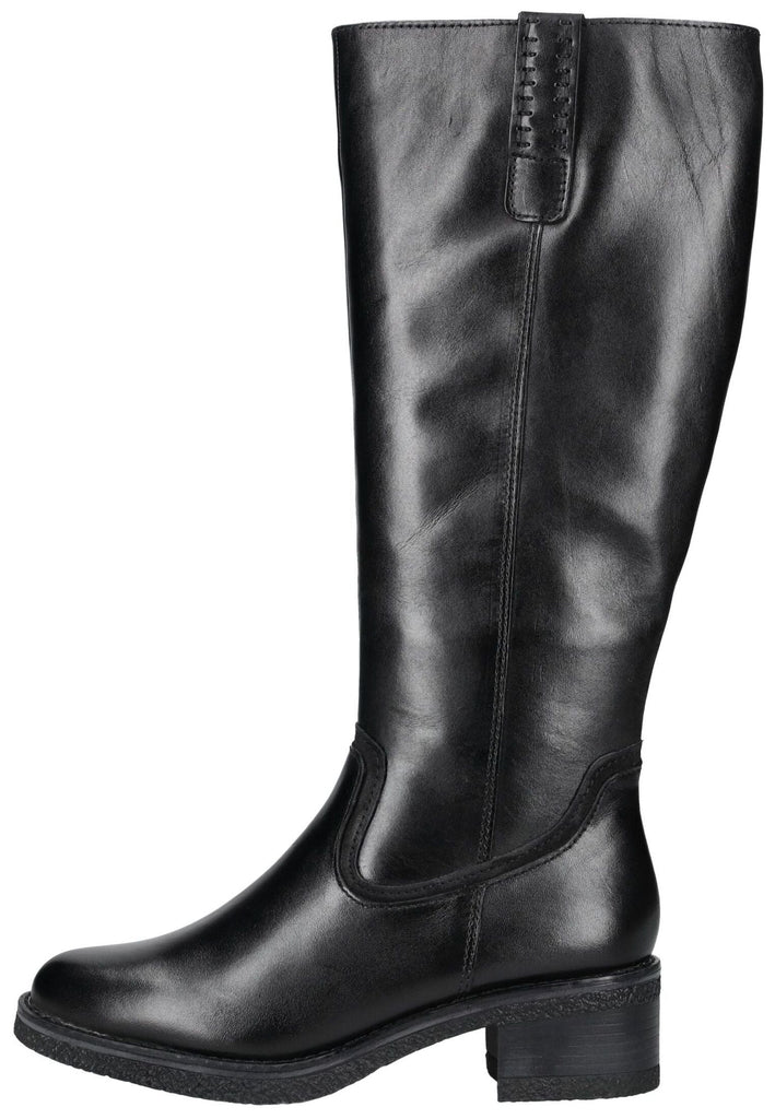Marco Tozzi Stiefel Nappaleder Schwarz