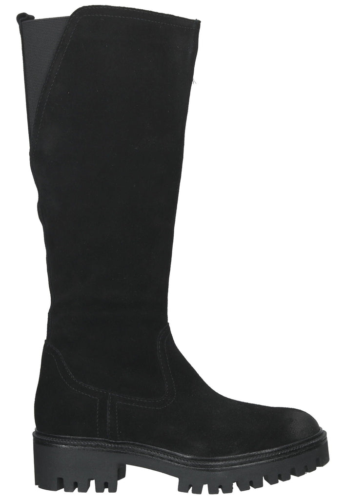 Marco Tozzi Stiefel Veloursleder Schwarz