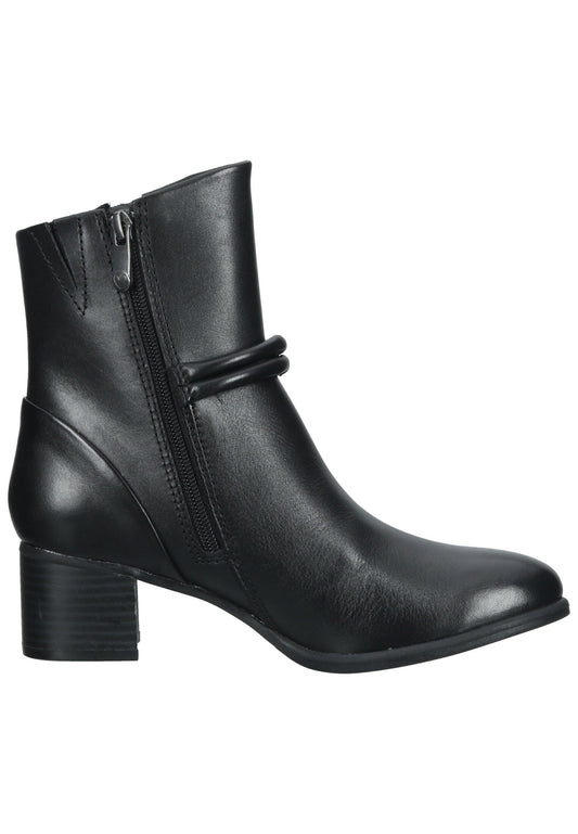 Marco Tozzi Stiefelette Leder Black