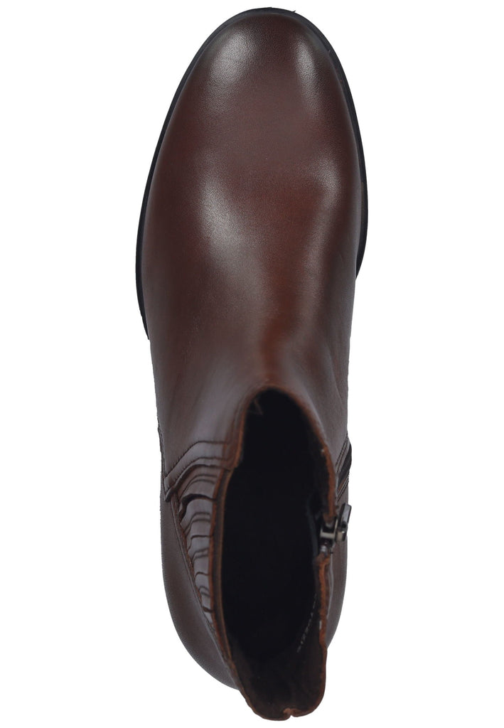 Marco Tozzi Stiefelette Leder Chestnut