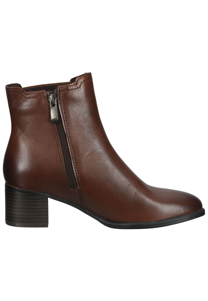Marco Tozzi Stiefelette Leder Chestnut