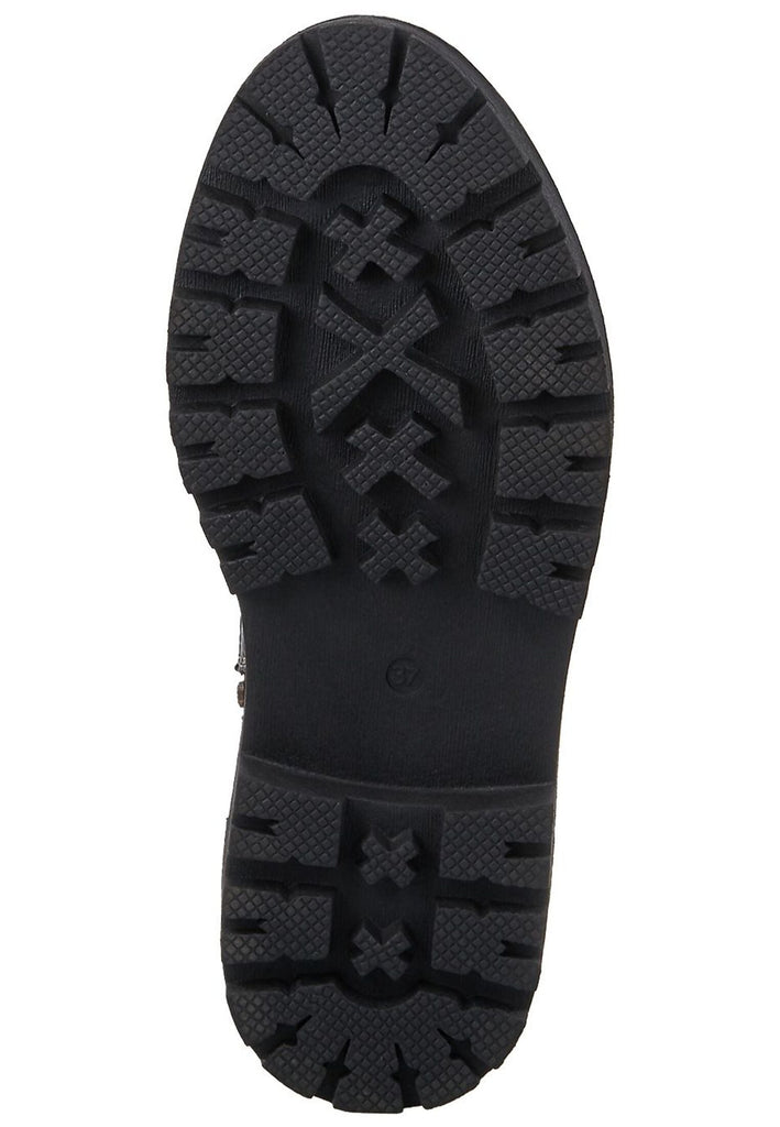 Marco Tozzi Stiefelette Leder Pewter