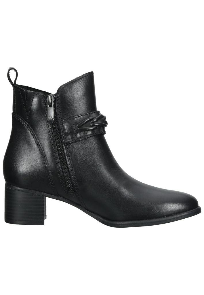 Marco Tozzi Stiefelette Leder Schwarz