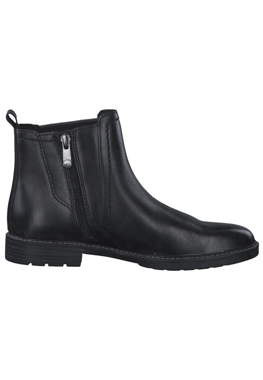 Marco Tozzi Stiefelette Leder Schwarz