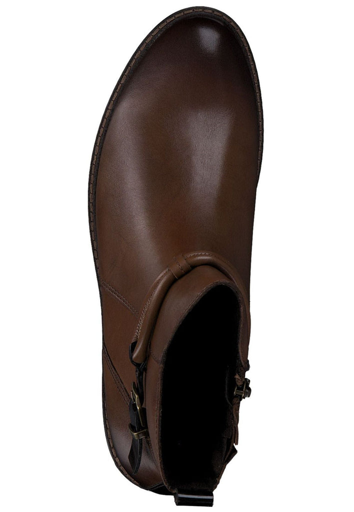 Marco Tozzi Stiefelette Leder/Textil Muscat