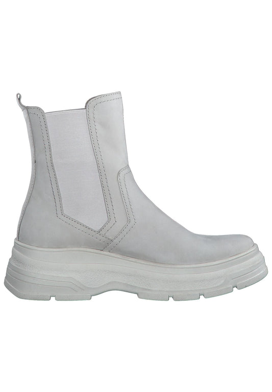 Marco Tozzi Stiefelette Leder/Textil Quartz