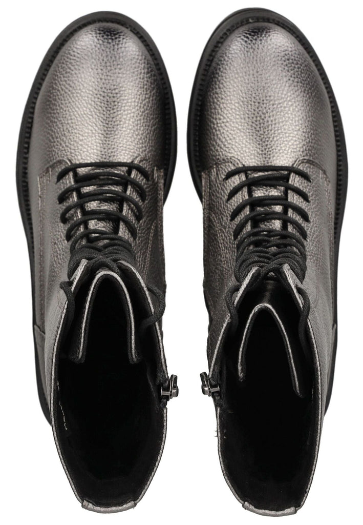 Marco Tozzi Stiefelette Lederimitat Gunmetal