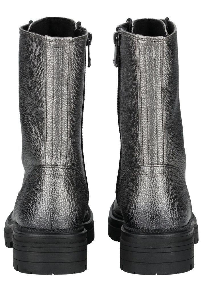 Marco Tozzi Stiefelette Lederimitat Gunmetal