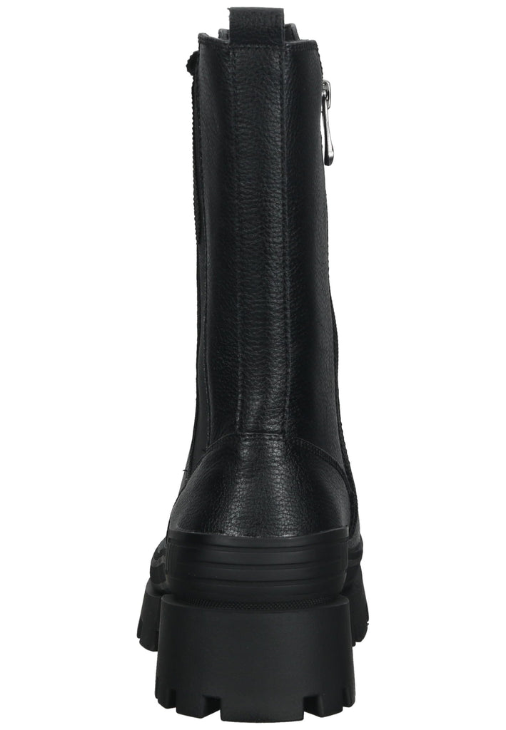 Marco Tozzi Stiefelette Lederimitat Schwarz