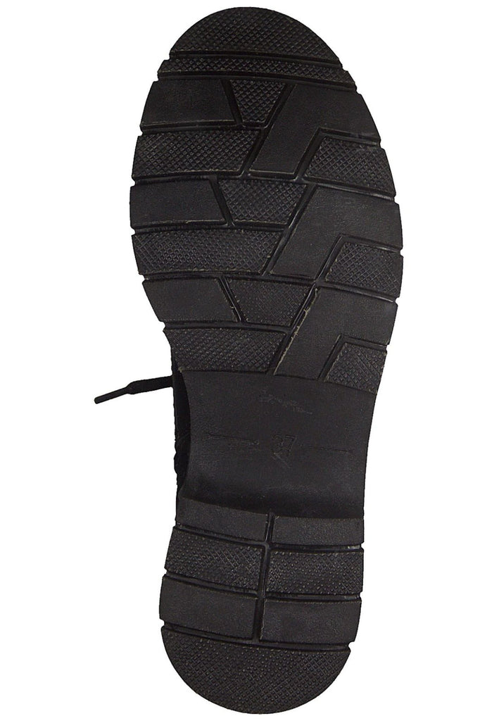 Marco Tozzi Stiefelette Lederimitat Schwarz