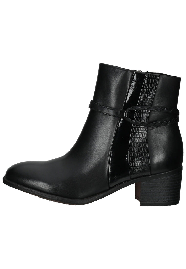 Stiefeletten Marco Tozzi Stiefelette Leder/Synthetik Schwarz Kombi