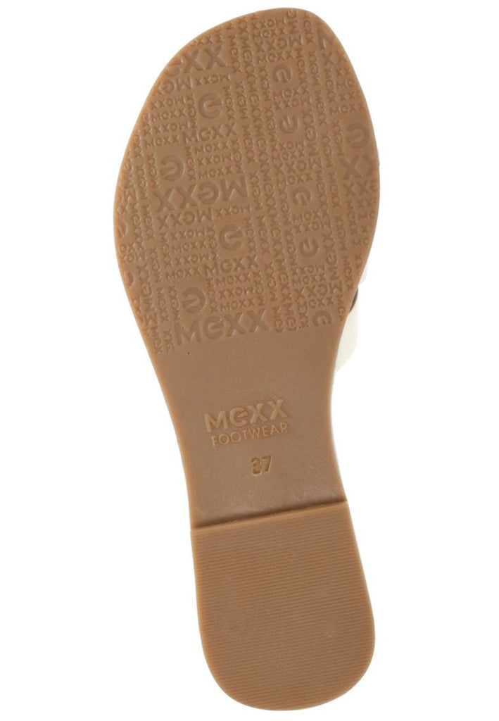Mexx Pantoletten Leder Gelb