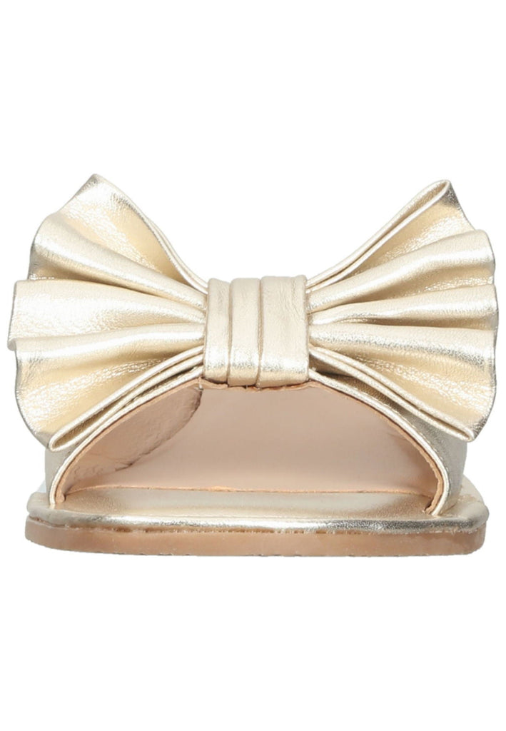 Mexx Pantoletten Leder Gold