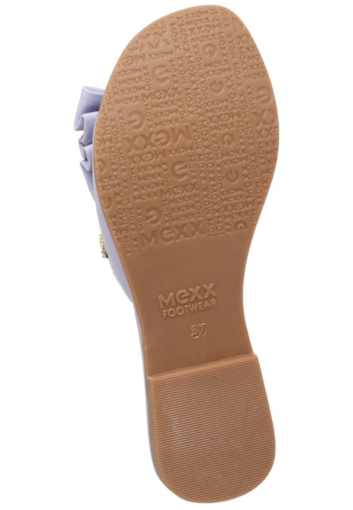 Mexx Pantoletten Leder Lila