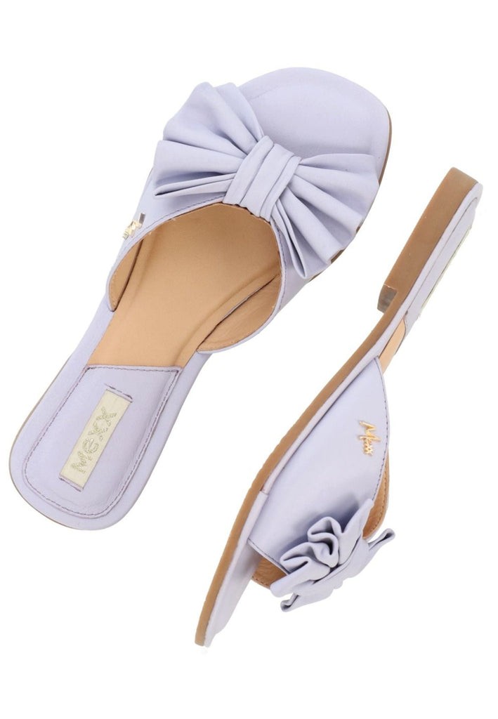 Mexx Pantoletten Leder Lila