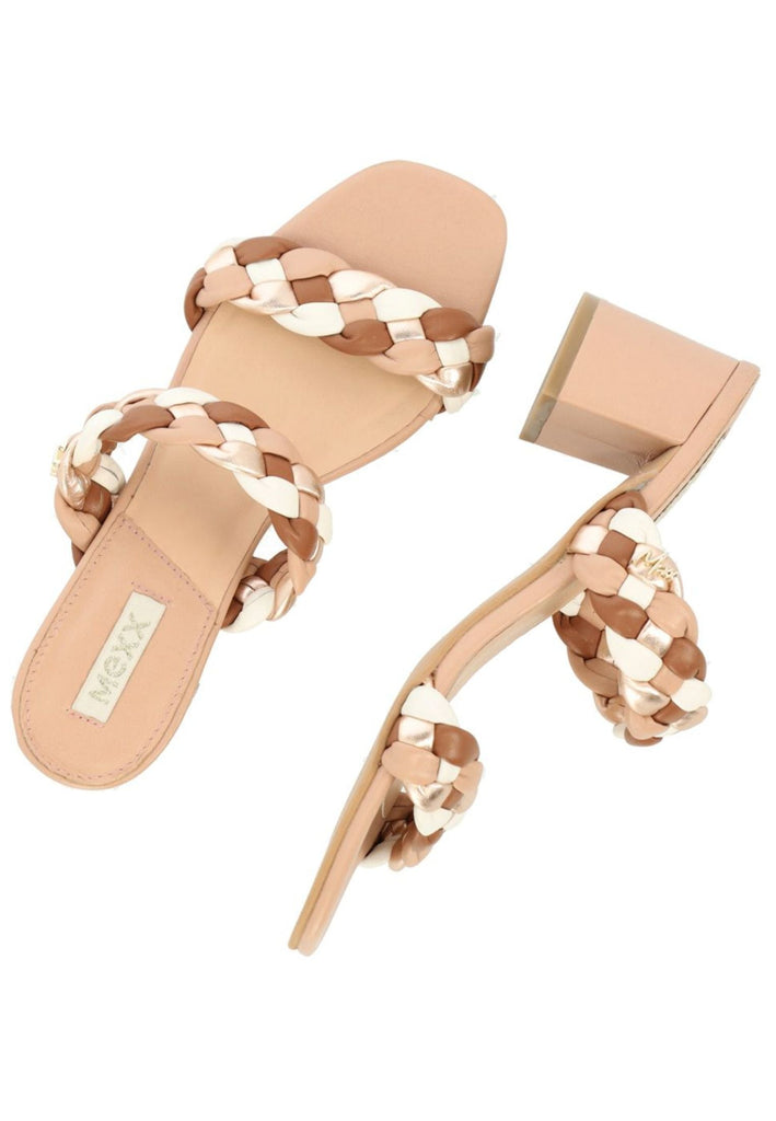 Mexx Pantoletten Leder Nude