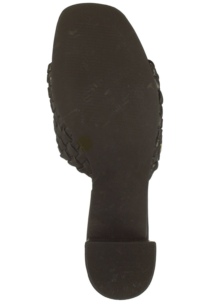 Mexx Pantoletten Leder Schwarz