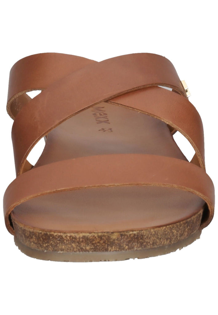 Mexx Pantoletten Leder Tan