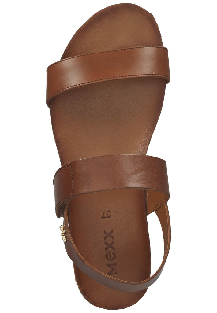 Mexx Sandalen Leder Cognac