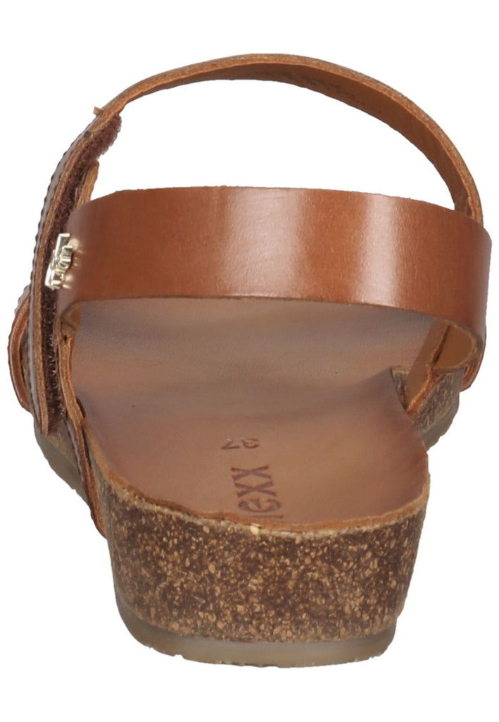 Mexx Sandalen Leder Cognac
