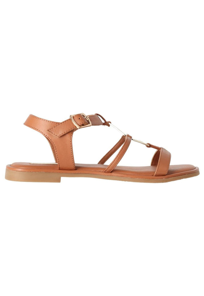Mexx Sandalen Leder Cognac