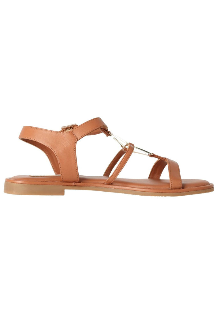 Mexx Sandalen Leder Cognac