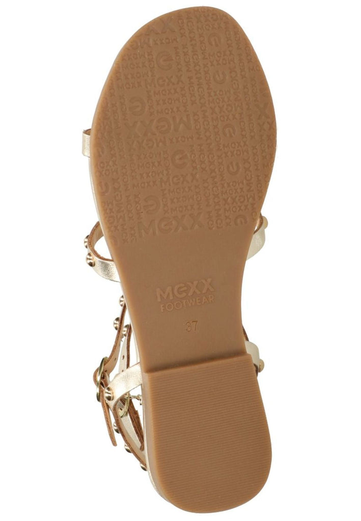 Mexx Sandalen Leder Gold