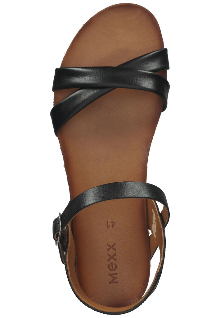 Mexx Sandalen Leder Schwarz