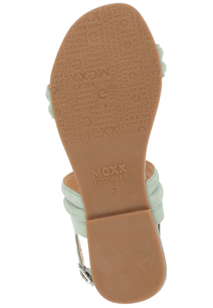 Mexx Sandalen Veloursleder mint