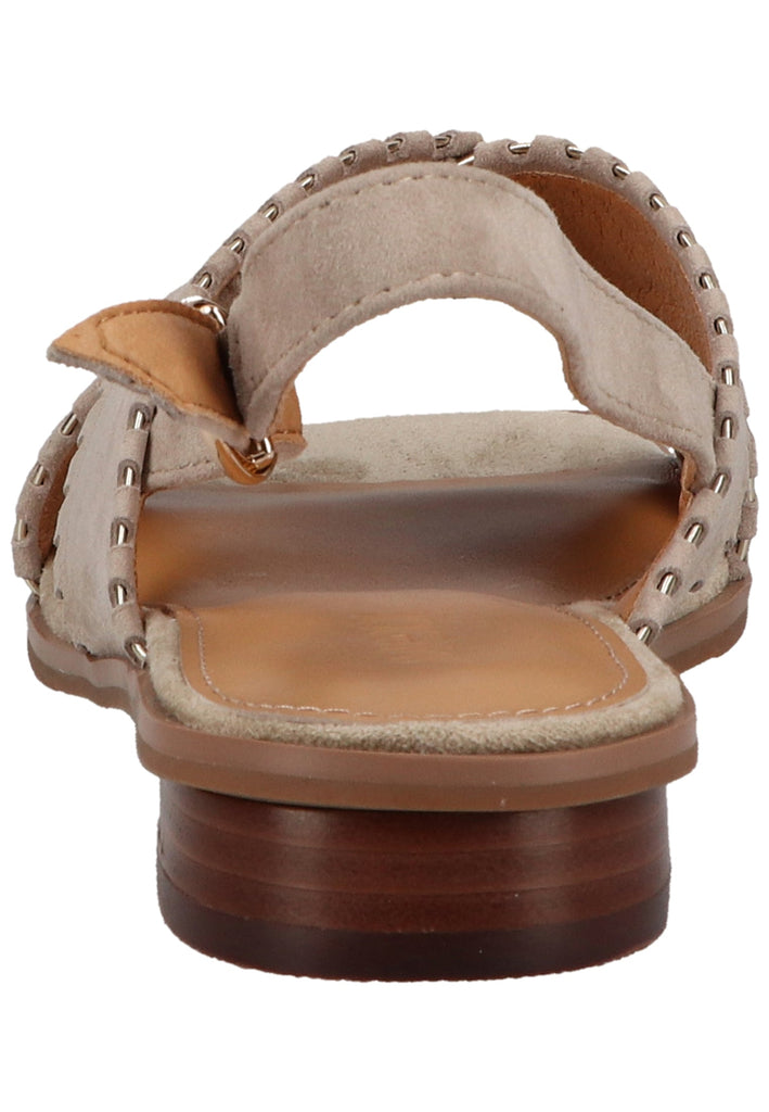 Mexx Sandalen Veloursleder Sand