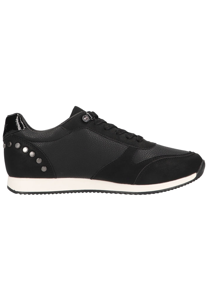 Mexx Sneaker Lederimitat Schwarz