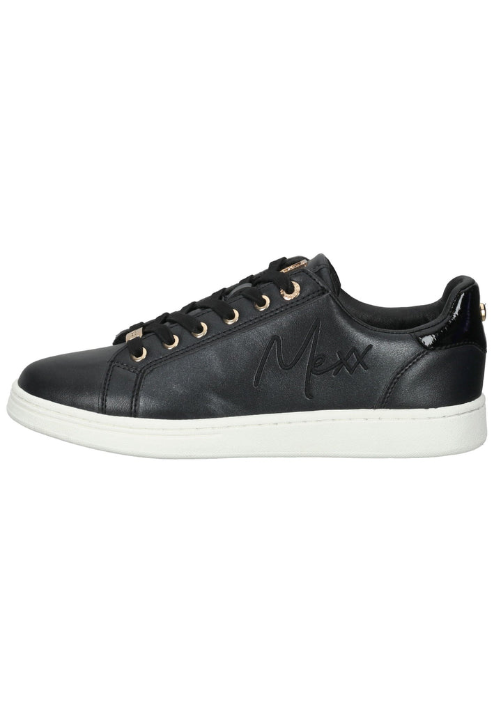 Mexx Sneaker Lederimitat Schwarz