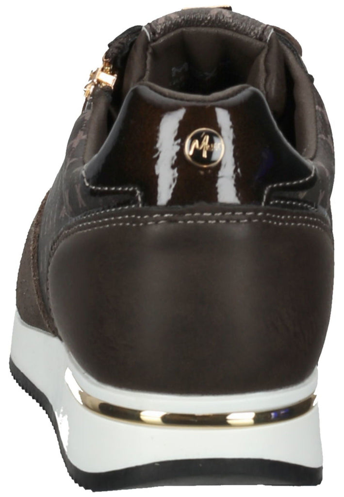 Mexx Sneaker Lederimitat/Textil Dunkelbraun