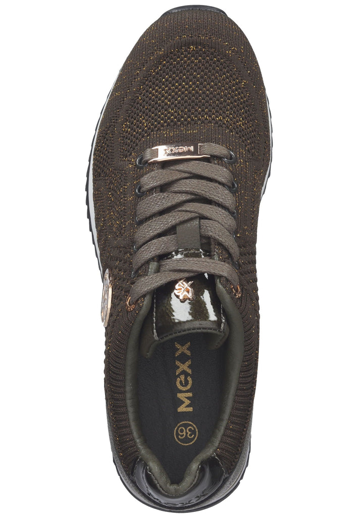 Mexx Sneaker Lederimitat/Textil Olive