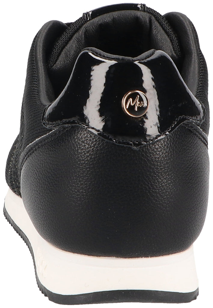 Mexx Sneaker Lederimitat/Textil Schwarz