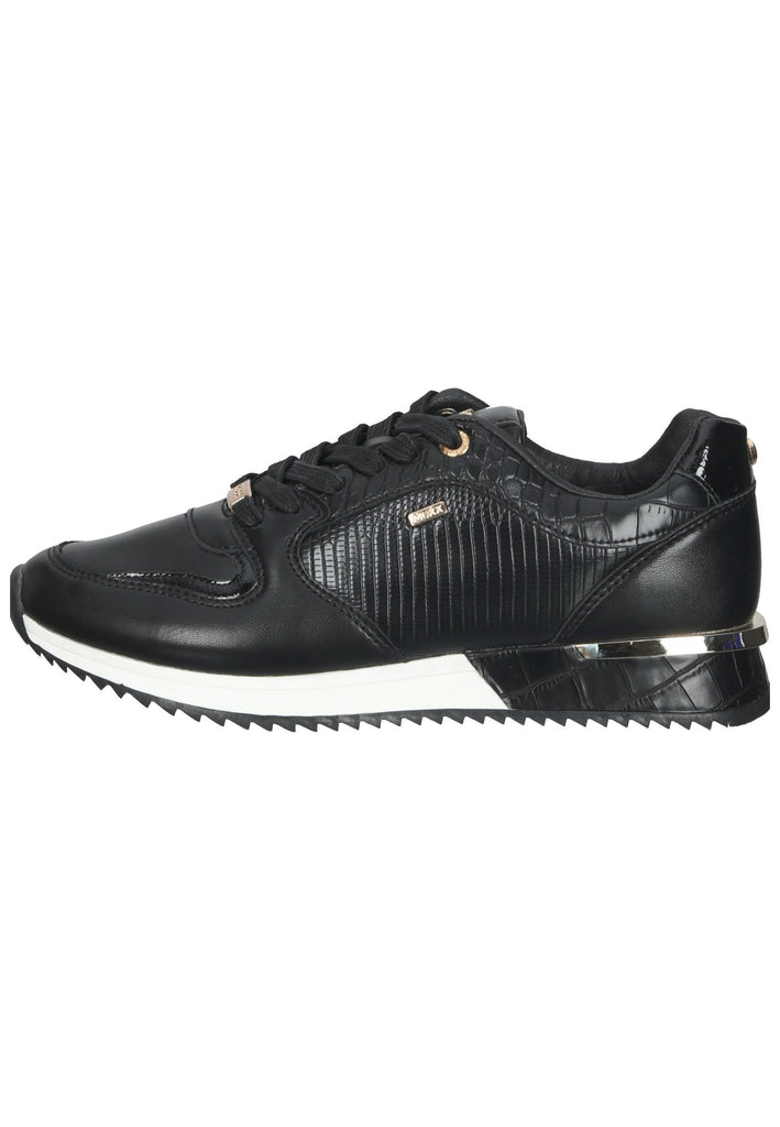 Mexx Sneaker Lederimitat/Textil Schwarz
