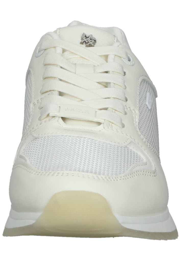 Mexx Sneaker Lederimitat/Textil Weiß