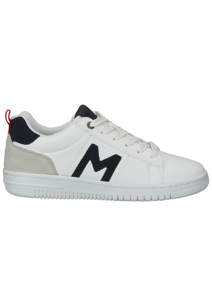 Mexx Sneaker Lederimitat Weiß/Blau