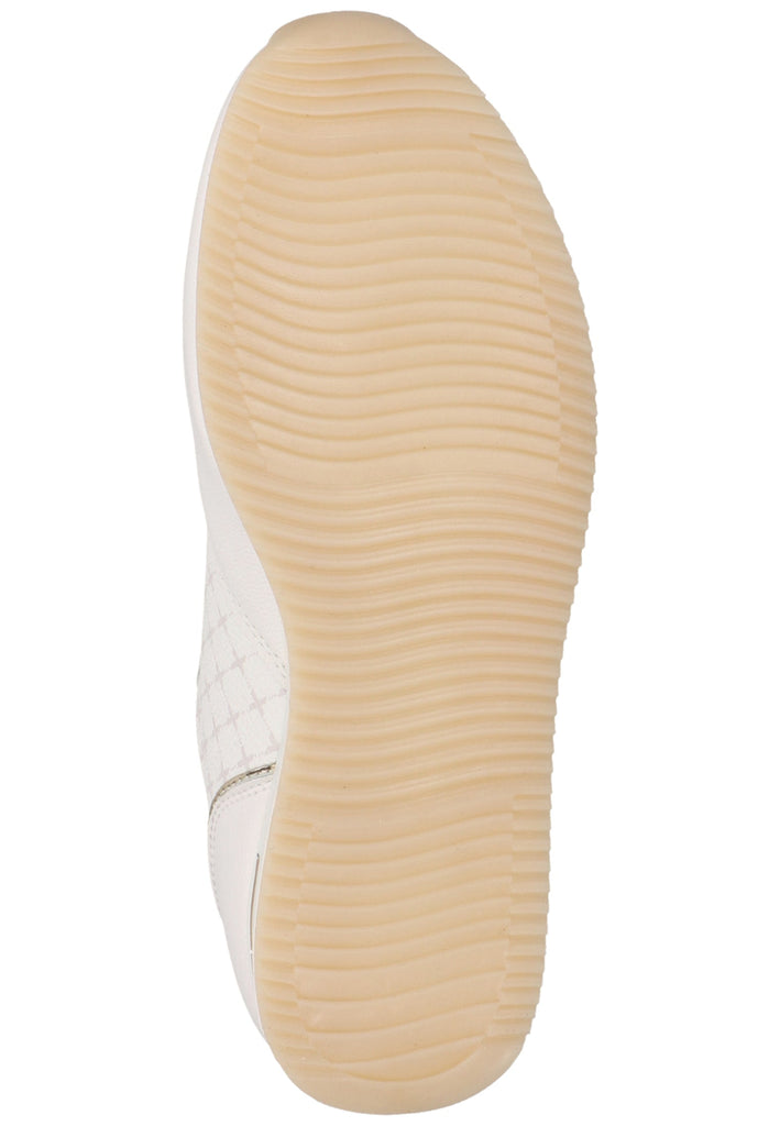 Mexx Sneaker Lederimitat Weiß/Gold