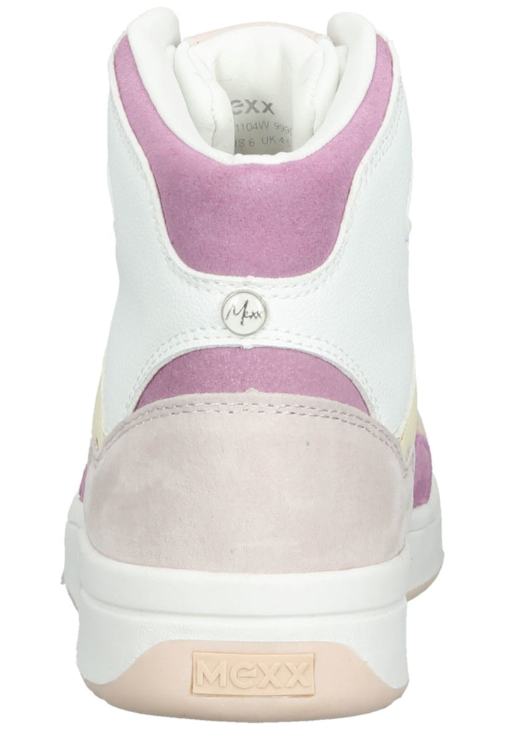 Mexx Sneaker Lederimitat Weiß kombi