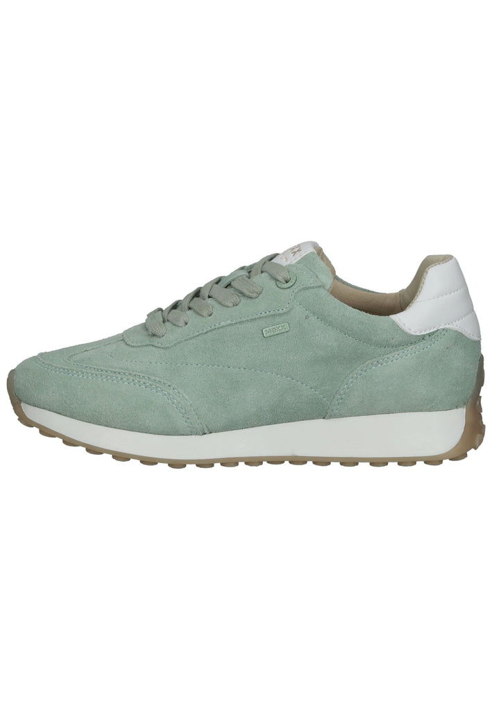 Mexx Sneaker Veloursleder mint