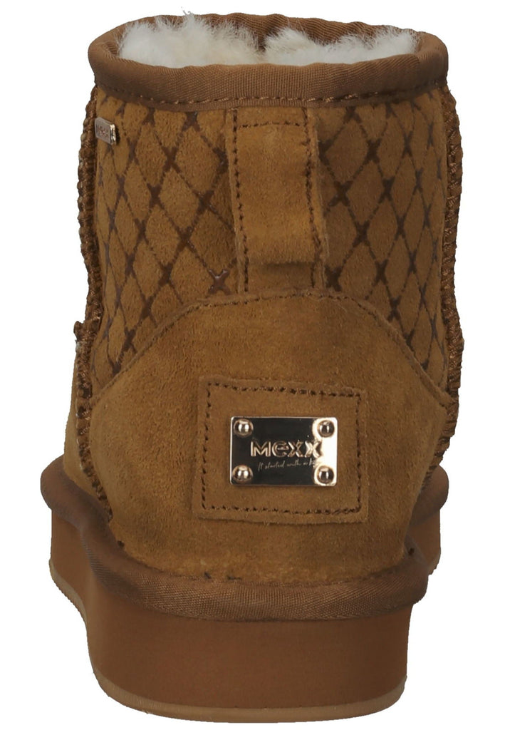 Mexx Stiefelette Leder Chestnut Warmfutter