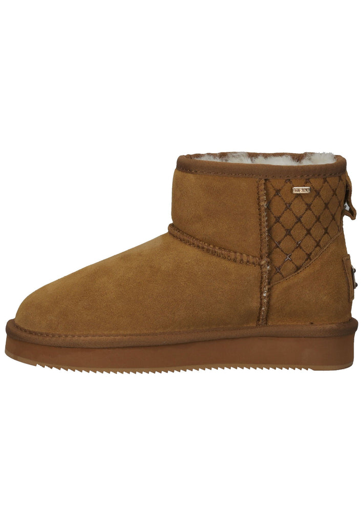 Mexx Stiefelette Leder Chestnut Warmfutter