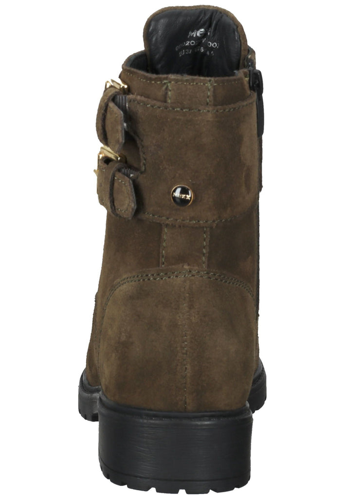 Mexx Stiefelette Leder Olive Warmfutter