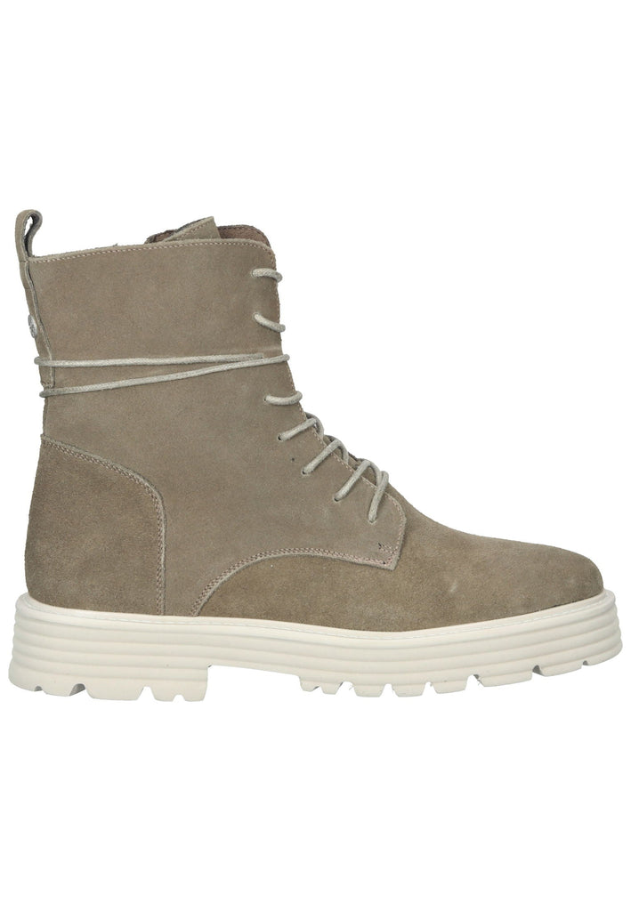 Mexx Stiefelette Veloursleder Taupe