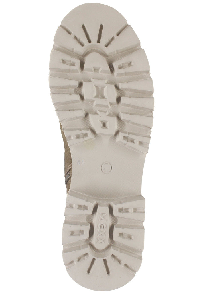 Mexx Stiefelette Veloursleder Taupe