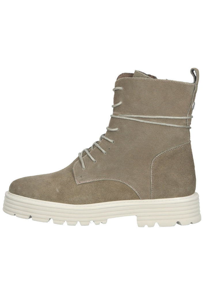 Mexx Stiefelette Veloursleder Taupe