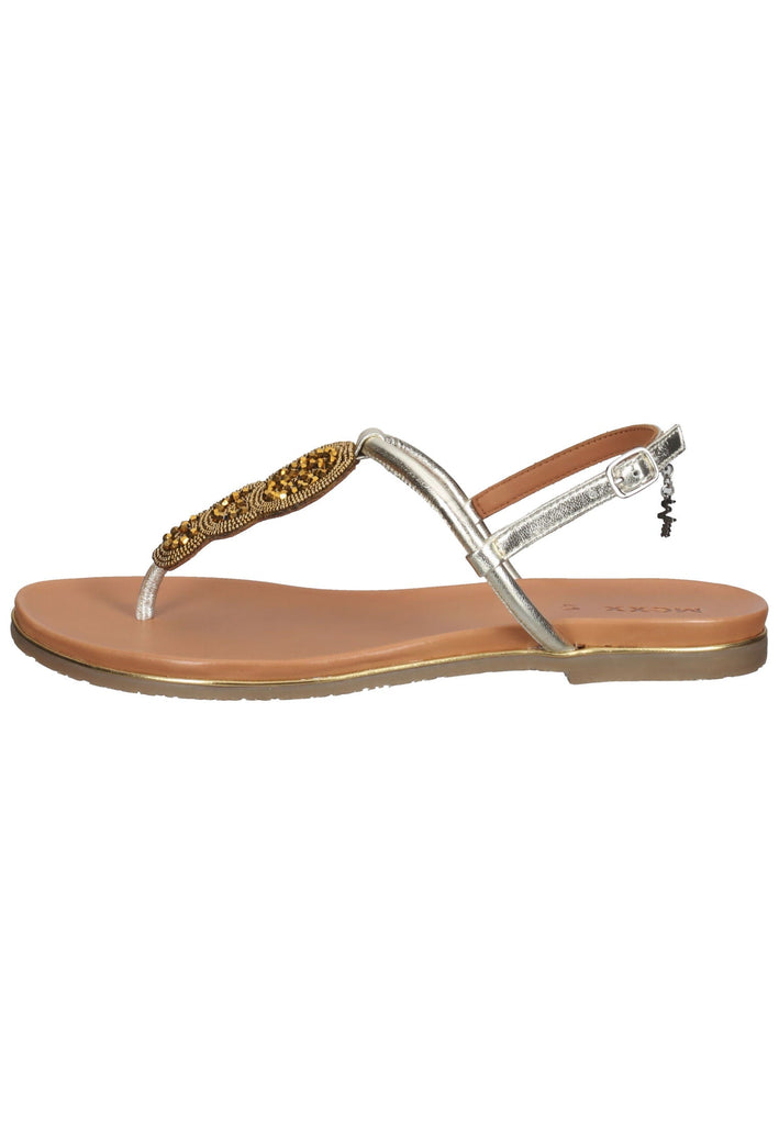 Mexx Zehensteg Leder/Synthetik Gold